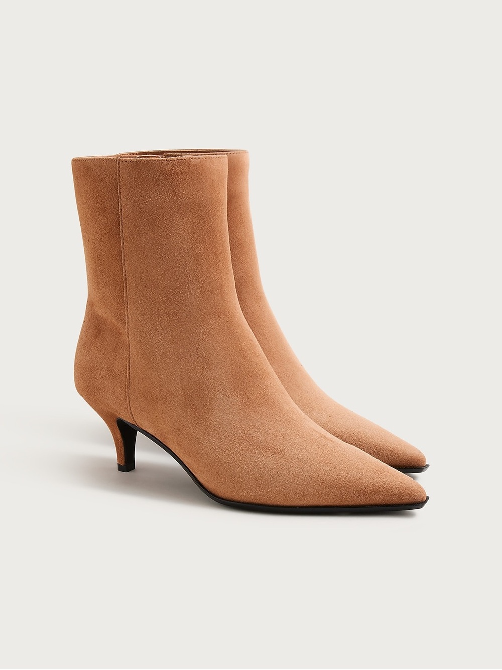 J. Crew New Stevie ankle boots in suede Blonde Espresso Tan Size 7